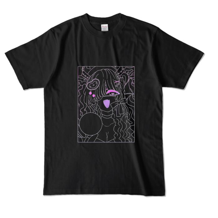 カラーTシャツ - L - ブラック (濃色)