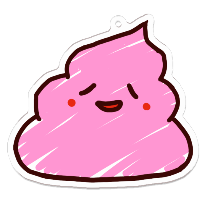 アクリルキーホルダー - 70 x 70 (mm)