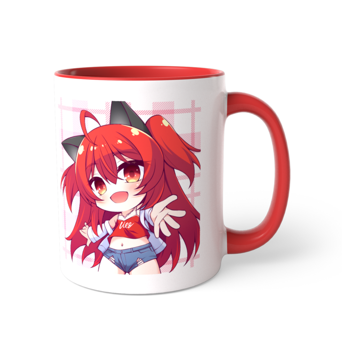 ツートンカラーマグカップ - 直径 8.2cm / 高さ 9.5cm