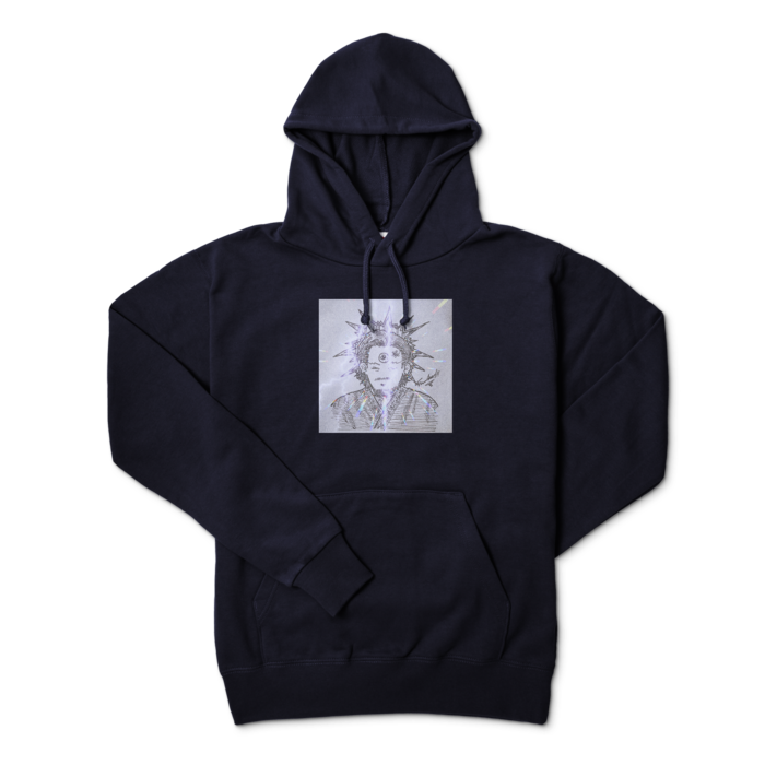 パーカー - L - ネイビー