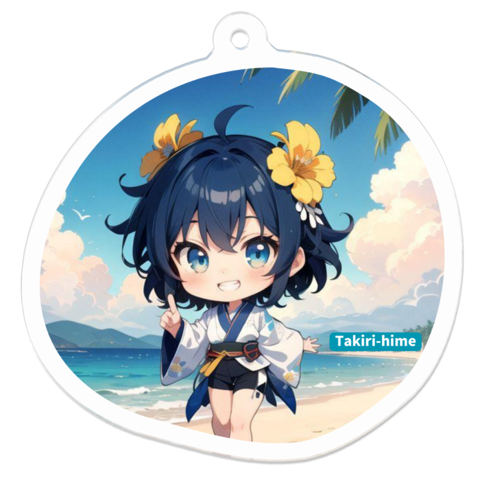 アクリルキーホルダー - 50 x 50 (mm)