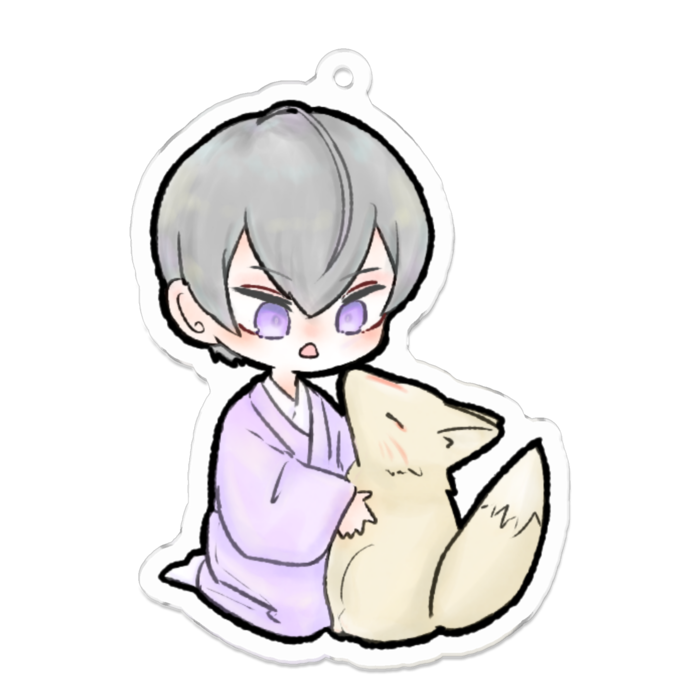 アクリルキーホルダー - 70 x 70 (mm)