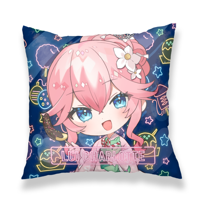 【V大祭】ルィ・シャルロッテ クッションカバー - 450x450(mm)