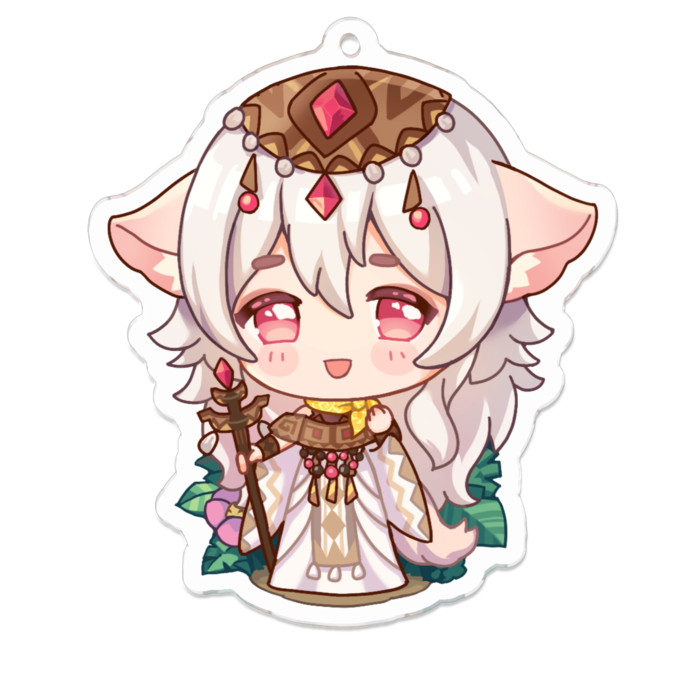 アクリルキーホルダー - 70 x 70 (mm)