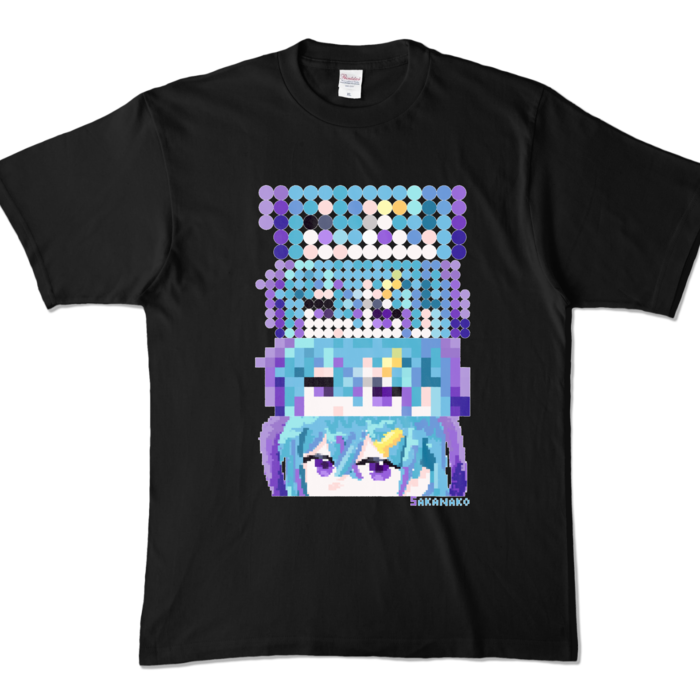 カラーTシャツ - XL - ブラック (濃色)