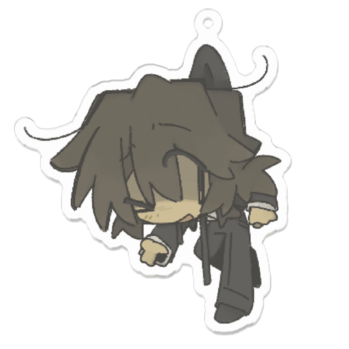 アクリルキーホルダー - 70 x 70 (mm)