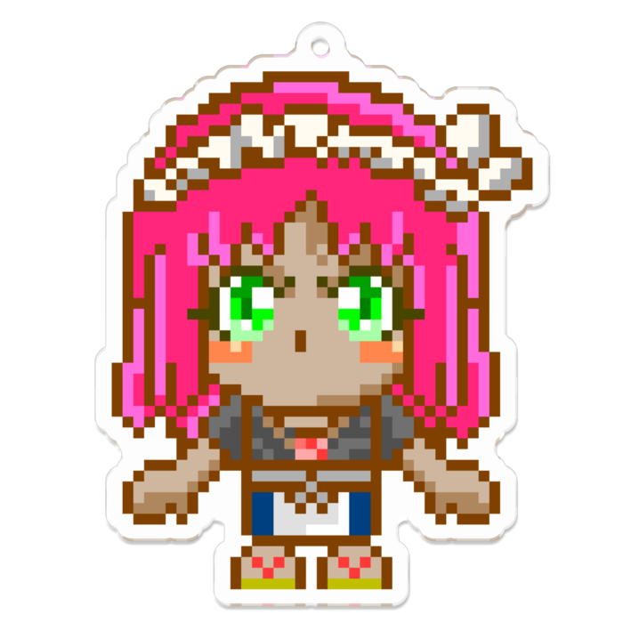 アクリルキーホルダー - 70 x 70 (mm)