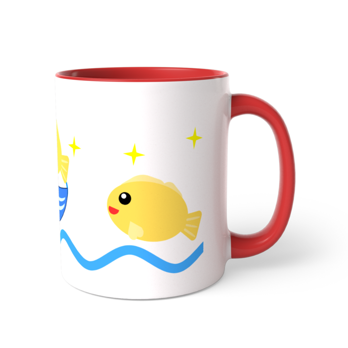 ツートンカラーマグカップ - 直径 8.2cm / 高さ 9.5cm(1)