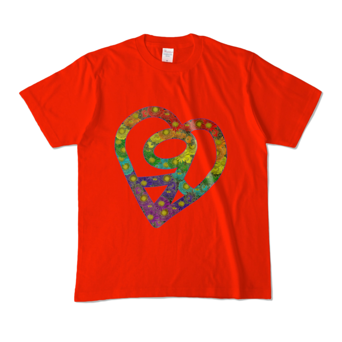 カラーTシャツ - M - レッド (濃色)