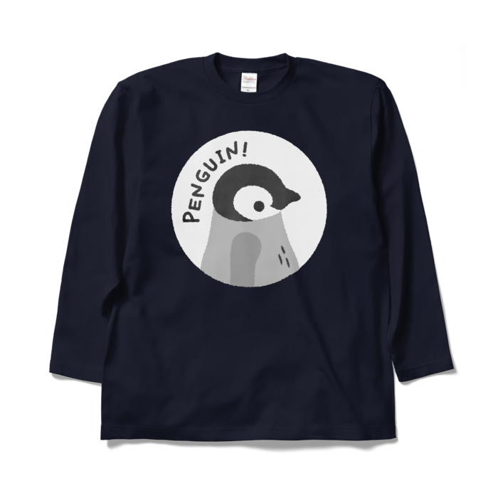 ロングスリーブTシャツ - XL - ネイビー