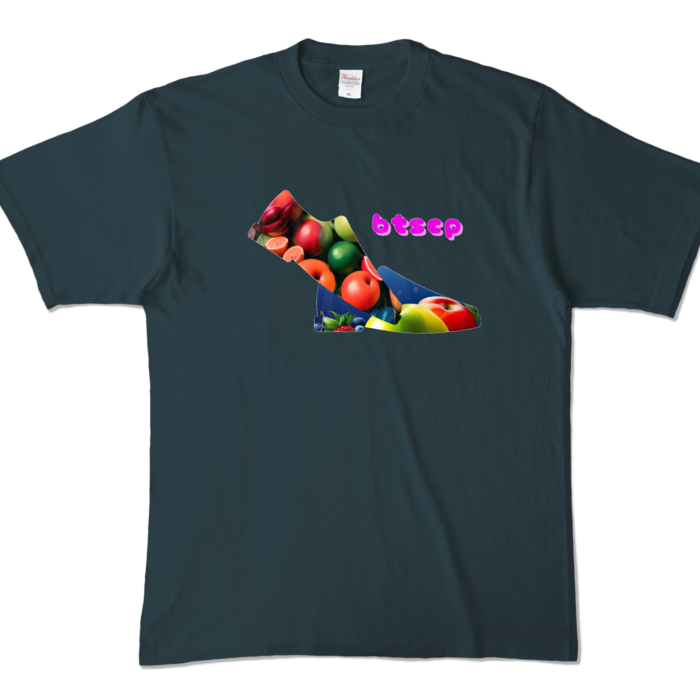 カラーTシャツ - XL - デニム (濃色)