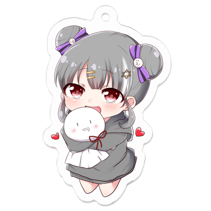 アクリルキーホルダー - 50 x 50 (mm)