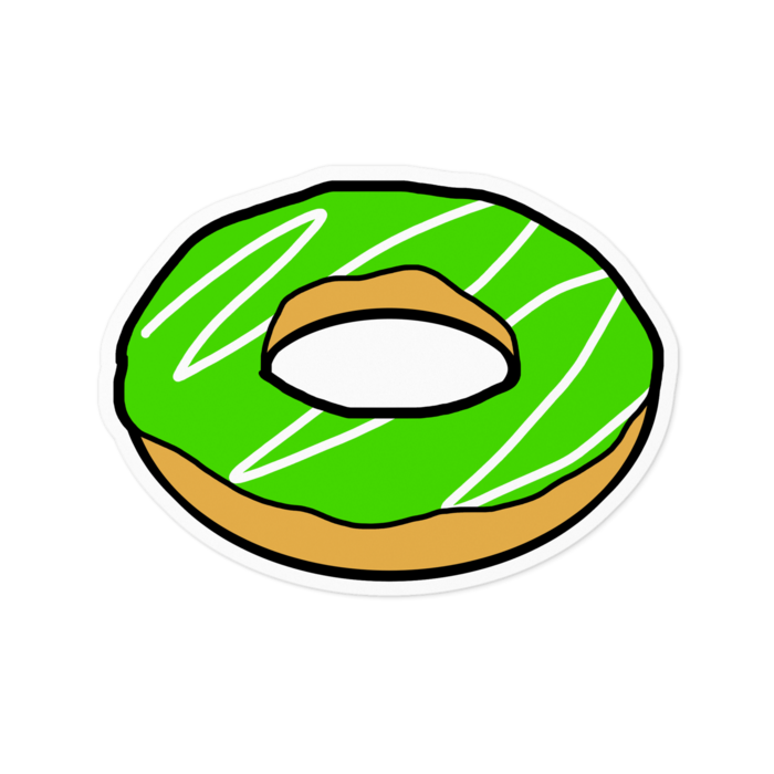 ステッカー - 100 x 100 (mm)