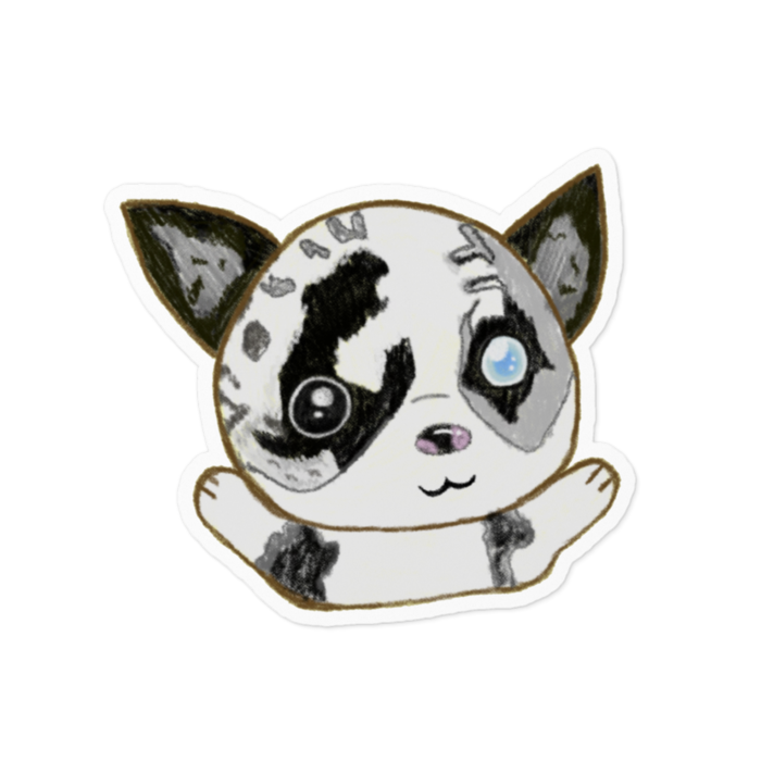 ステッカー - 100 x 100 (mm)