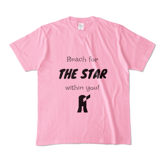カラーTシャツ - M - ピーチ (淡色)