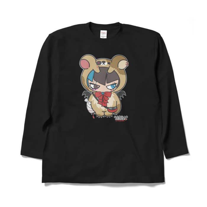 ロングスリーブTシャツ - XL - ブラック