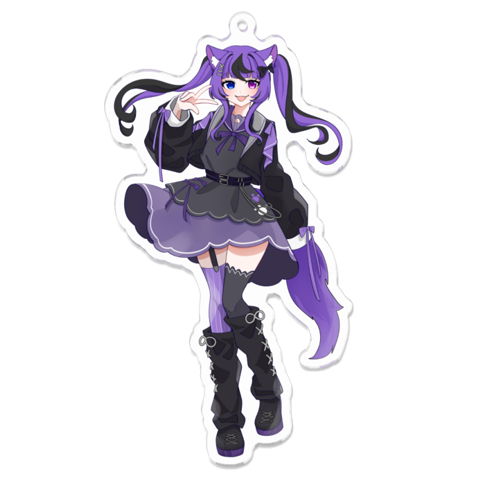 アクリルキーホルダー - 100 x 100 (mm)