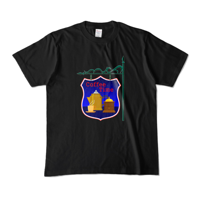 カラーTシャツ - M - ブラック (濃色)