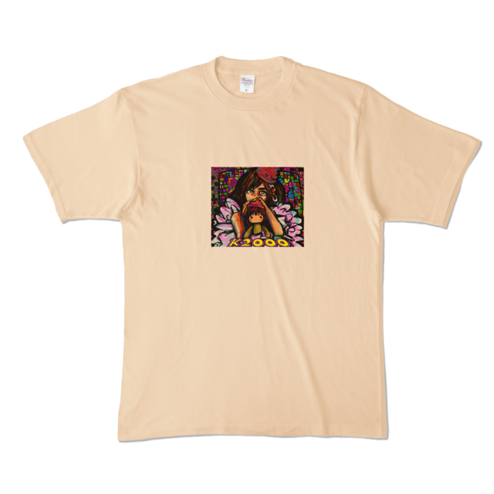 カラーTシャツ - XL - ナチュラル (淡色)