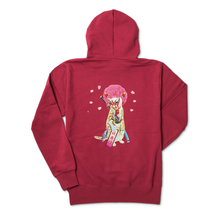 パーカー - M - バーガンディ