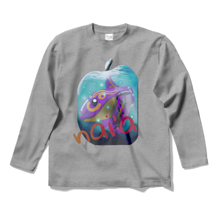 ロングスリーブTシャツ - S - 杢グレー