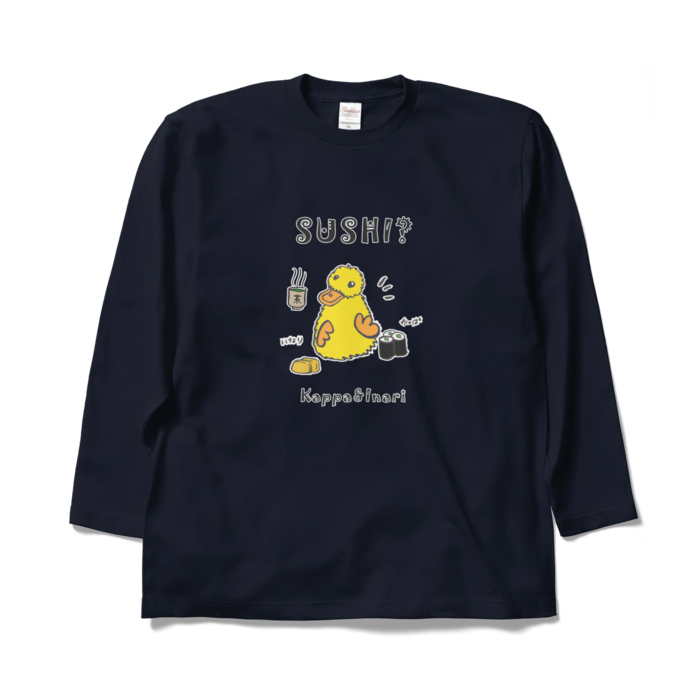 ロングスリーブTシャツ - XL - ネイビー