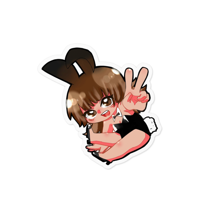 ステッカー - 100 x 100 (mm)