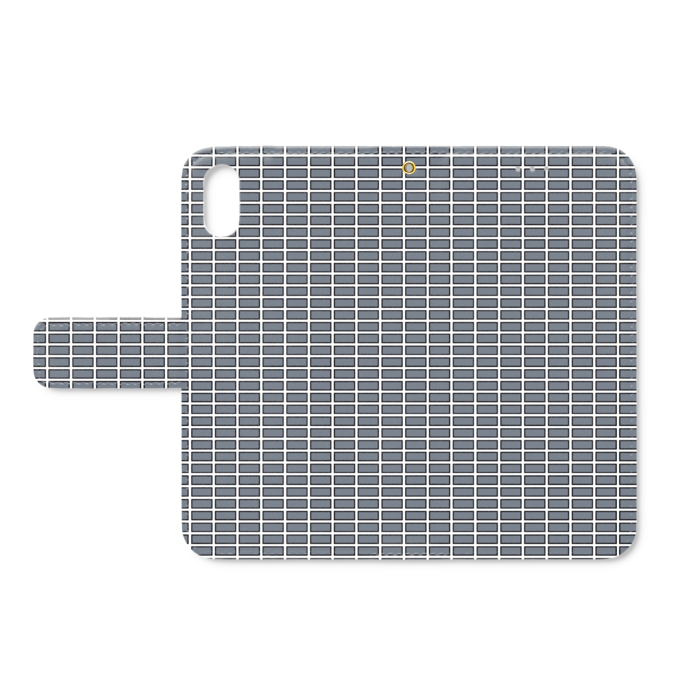 手帳型iPhoneケース - iPhone XS / X - ストラップ穴 あり