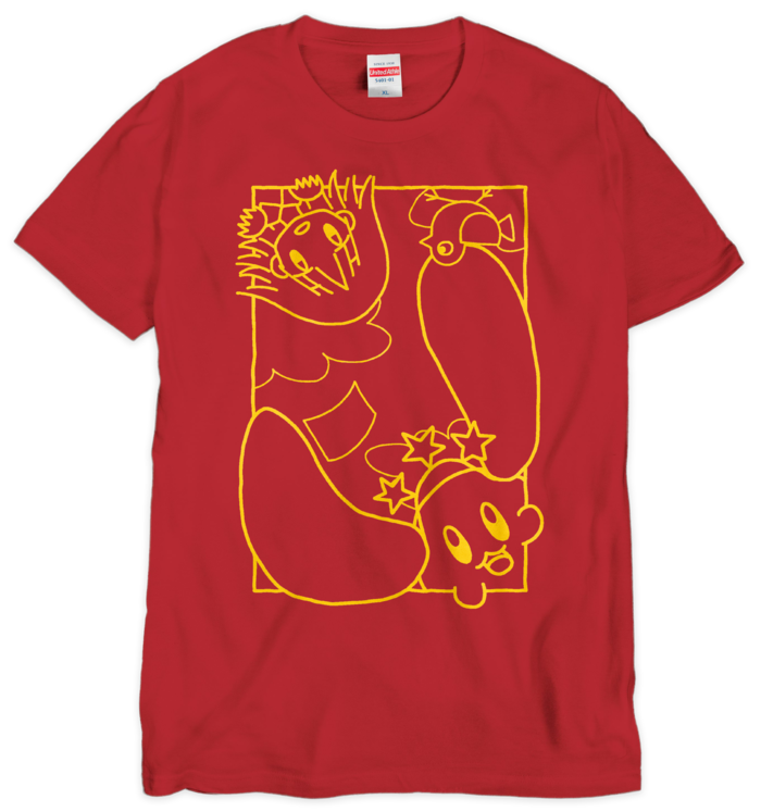 Tシャツ(シルクスクリーン印刷) - XL - 1色