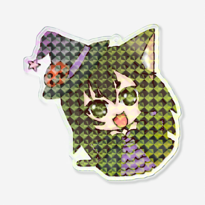 100 × 100mm - モザイク   魔女っ娘マロニーちゃん