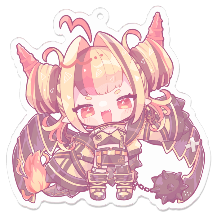 アクリルキーホルダー - 70 x 70 (mm)