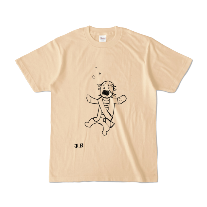 カラーTシャツ - S - ナチュラル (淡色)