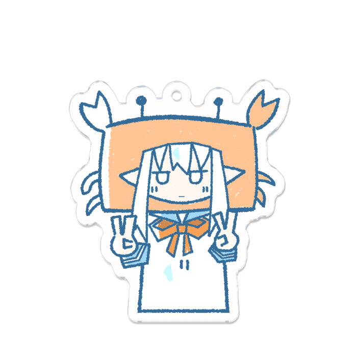 アクリルキーホルダー - 70 x 70 (mm)