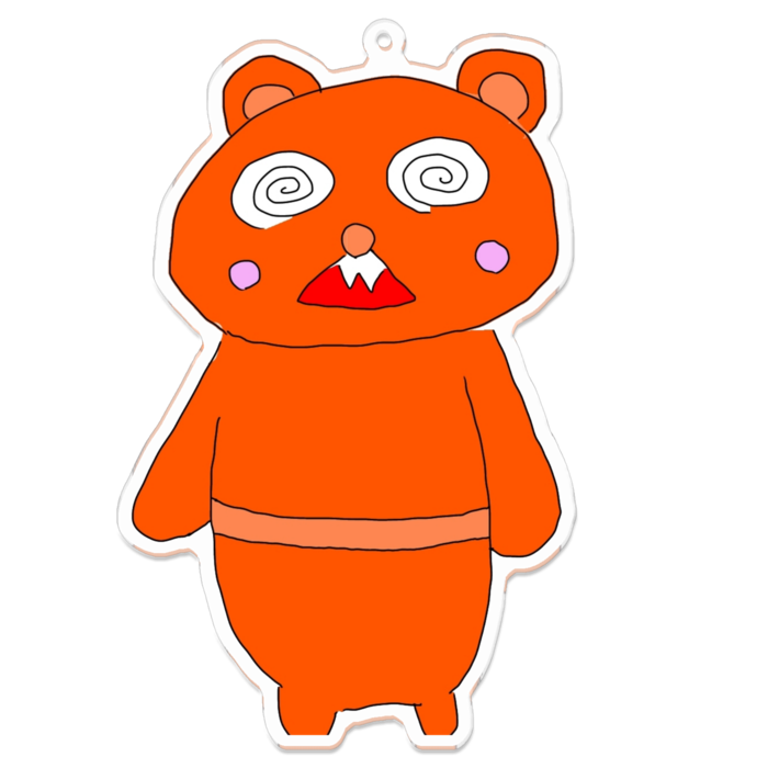 アクリルキーホルダー - 100 x 100 (mm)