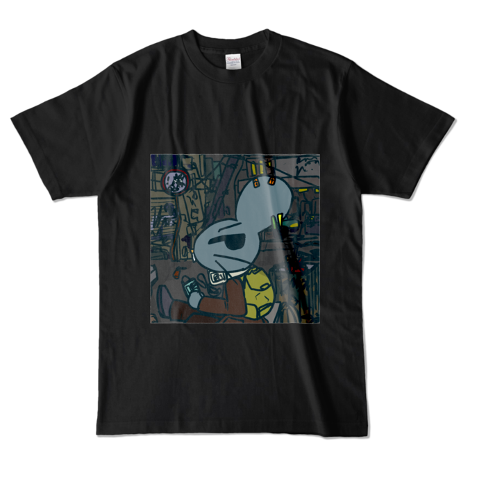 カラーTシャツ - L - ブラック (濃色)