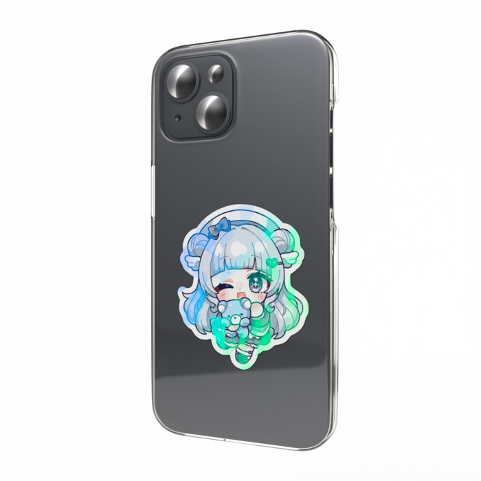 ホログラムスマホステッカー - 縦