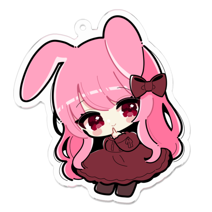 アクリルキーホルダー - 70 x 70 (mm)