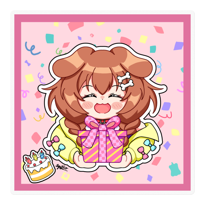 ステッカー - 100 x 100 (mm)