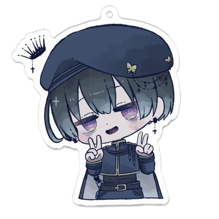 アクリルキーホルダー - 70 x 70 (mm)