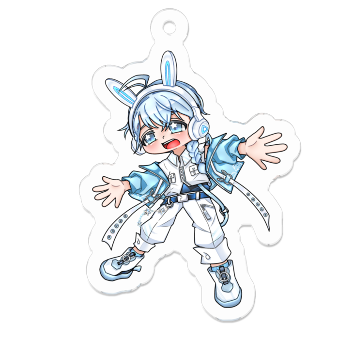 アクリルキーホルダー - 50 x 50 (mm)