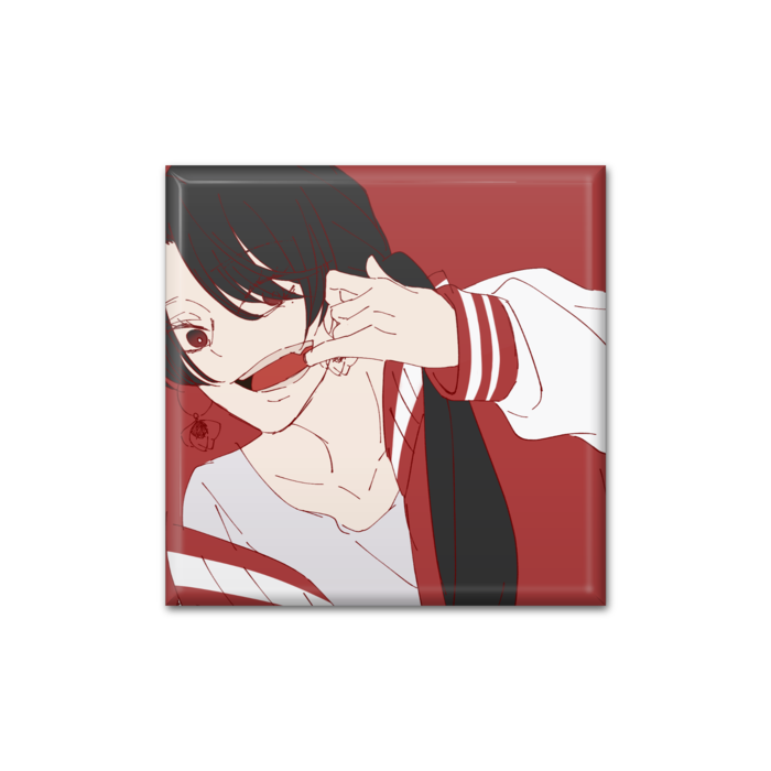 缶バッジ - 四角形40mm