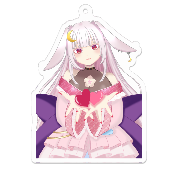 アクリルキーホルダー - 70 x 70 (mm)