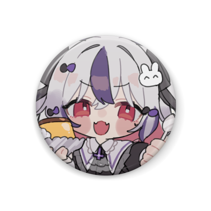 缶バッジ - 44mm(ぷりん)