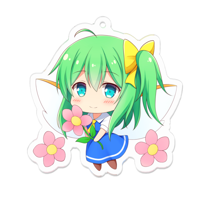 アクリルキーホルダー - 70 x 70 (mm)