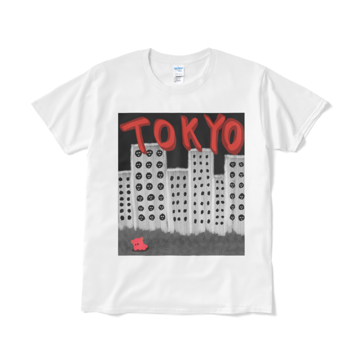 - L - ホワイト(文字あり)