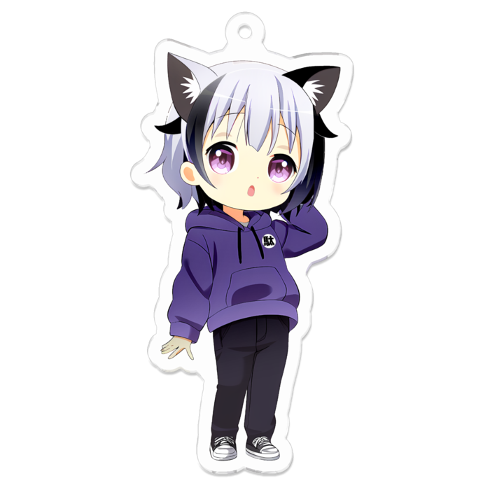 アクリルキーホルダー - 70 x 70 (mm)