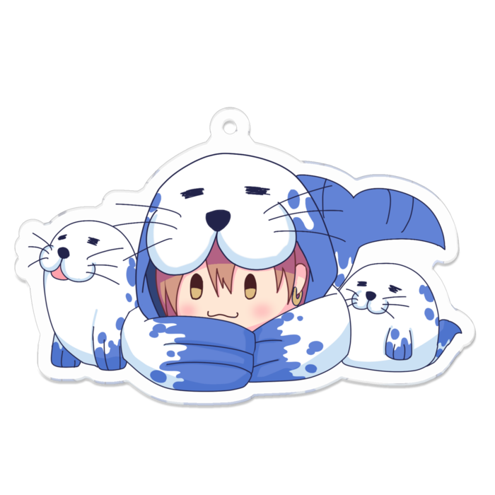 アクリルキーホルダー - 70 x 70 (mm)
