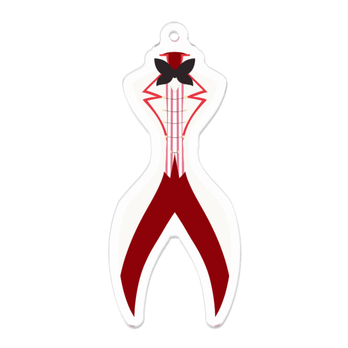 アクリルキーホルダー(コーティング) - 70 x 70 (mm)