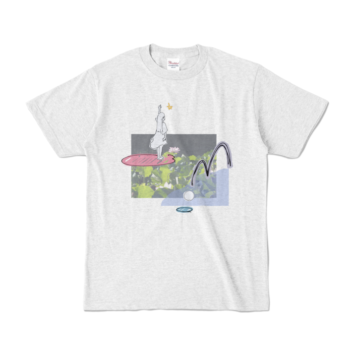 カラーTシャツ - S - アッシュ (淡色)