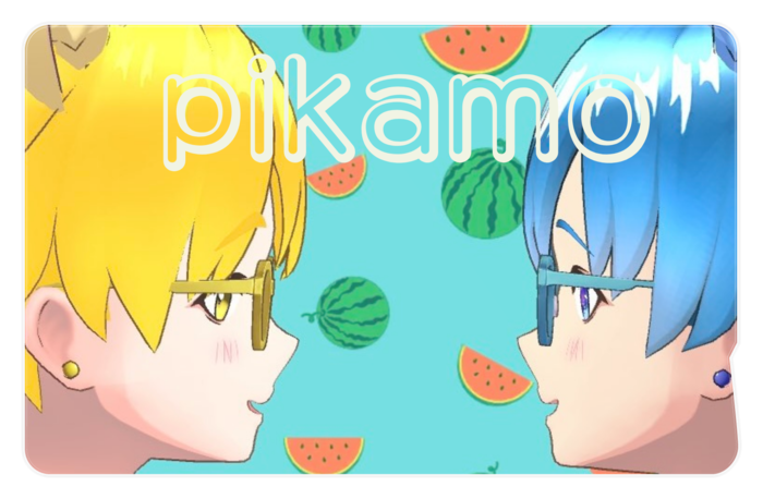 pikamo（H&A)ICカードステッカー - 約85.7x53.9(mm)